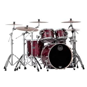 Mapex SNM529XPC Red Pearl Strata Saturn IV 4 Pc Shell Pack Drum Set with Snare